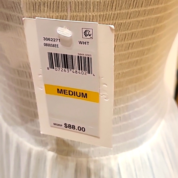 Becca 2022 by Rebecca Virtue Ponza smocked dress size Medium NWT - Picture 11 of 12